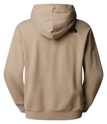 The North Face Graphic Dome Flower Unisex Hoodie Beige