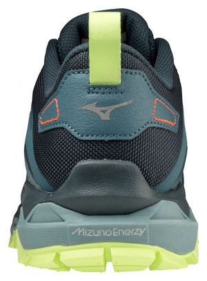 Mizuno Wave Mujin 8 Trail Running Shoes Blauw Groen