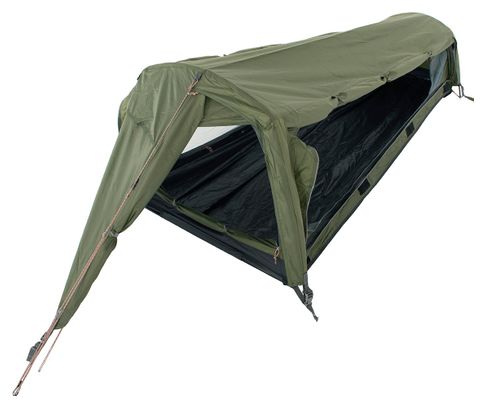 Crua Outdoors Hybrid - tente de bivouac à abri compact - personne seule - Vert