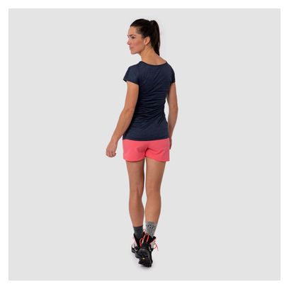 Women's Salewa Puez Melange Dry Navy Blue T-Shirt