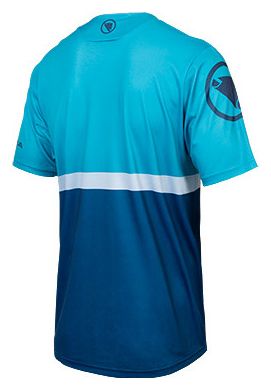 T-Shirt Endura SingleTrack Core II Myrtille Bleu