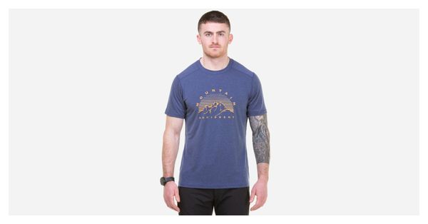 Mountain Equipment Headpoint Ekur Blauw Technisch T-shirt