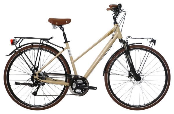 Bicyklet Colette Women City Bike Shimano Acera/Altus 8S 700 mm Beige