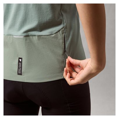 Camiseta técnica Endura Alltrack Ride verde para mujer