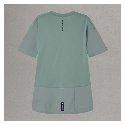 Camiseta técnica Endura Alltrack Ride verde para mujer