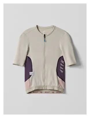 Maap Alt_Road Damen Kurzarmtrikot Beige