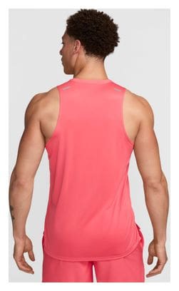 Camiseta de Tirantes Nike Rise 365 Rosa Hombre