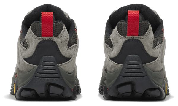 Merrell Moab 3 Gore-Tex Hiking Shoes, Gray/Red, Men's