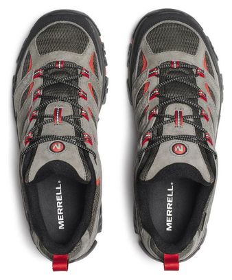 Merrell Moab 3 Gore-Tex Hiking Shoes, Gray/Red, Men's