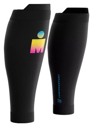 Ghette a compressione Compressport R2 Oxygen Ironman 2026 Nero