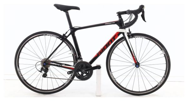 Produit reconditionné · Giant TCR Advanced Carbone · Noir / Vélo de route / Giant | Bon état