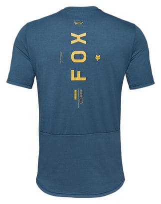 Fox Ranger Drirelease Jersey met korte mouwen Blauw