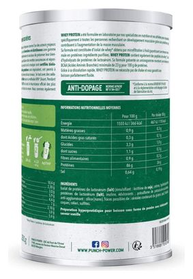 Punch Power Whey Protein 350 g - Vanille