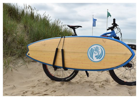 Porte planche pour vélo fixation sur la tige de selle