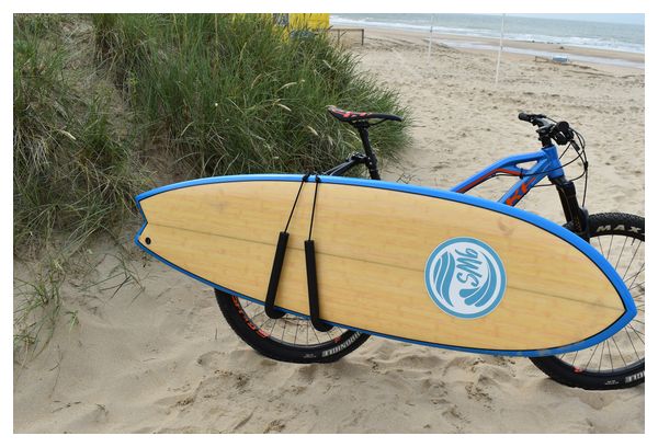 Porte planche pour vélo fixation sur la tige de selle