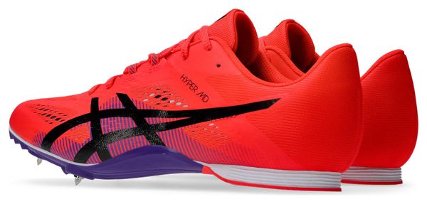 Scarpe da atletica leggera Asics Hyper MD 8 rosso/viola unisex