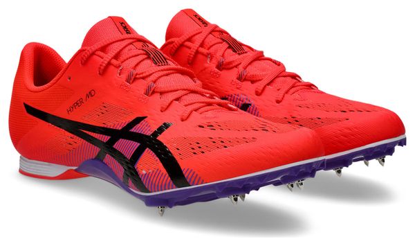 Scarpe da atletica leggera Asics Hyper MD 8 rosso/viola unisex