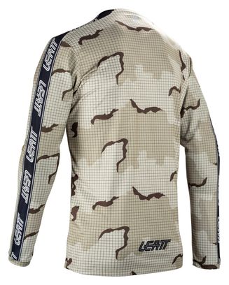 Maglia a maniche lunghe Leatt Gravity 3.0 Beige