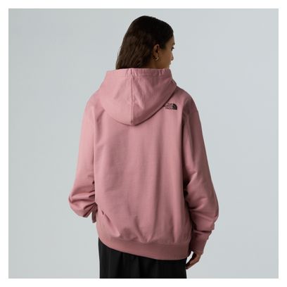 Sweat à Capuche Unisexe The North Face Graphic Dome Flower Rose