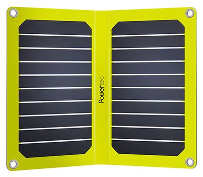 Chargeur Solaire Powertec Pt Flap 11 Vert