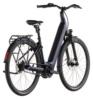 Vélo de Ville Électrique Cube Supreme Hybrid Deluxe One 600 Easy Entry Shimano Nexus 5V Courroie 600 Wh 26'' Bleu Indigo 2026