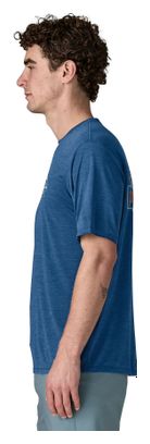 Patagonia Capilene Cool Daily Great Waves Blue Men's T-Shirt