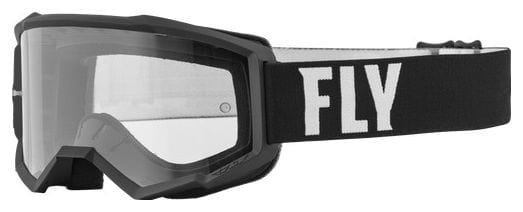 Fly Racing Focus Maske Schwarz / Weiß