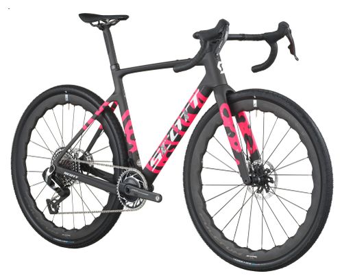 Bicicletta gravel Scott Addict Gravel RC Sram Red XPLR AXS 13V 700 mm Nero/Rosa 2026