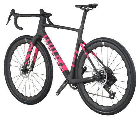 Bicicletta gravel Scott Addict Gravel RC Sram Red XPLR AXS 13V 700 mm Nero/Rosa 2026