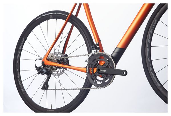 Bicicletta da strada Cannondale Synapse Carbon Disc Ultegra Shimano Ultegra 11S 700 mm Crush Orange 2020