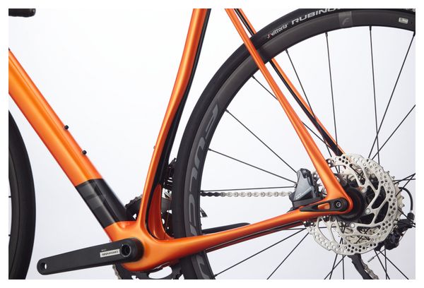 Bicicletta da strada Cannondale Synapse Carbon Disc Ultegra Shimano Ultegra 11S 700 mm Crush Orange 2020