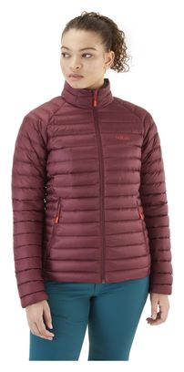 Doudoune Femme Rab Microlight Bordeaux