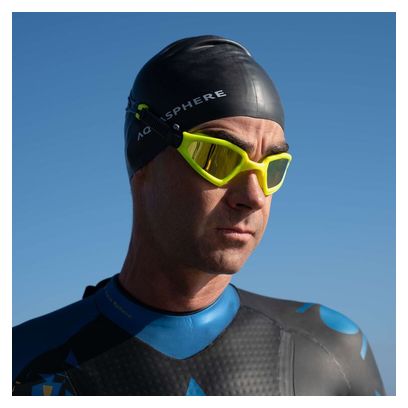 Aquasphere Kayenne Pro A1 Occhiali a specchio gialli