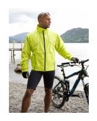 Spiro veste coupe-vent imperméable cycliste running S185X - jaune citron