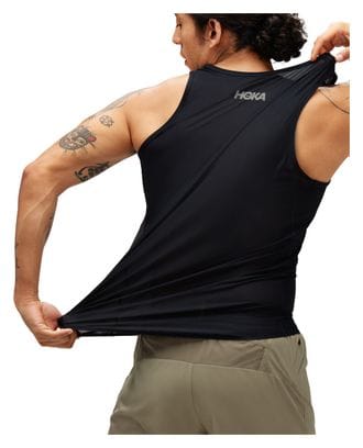 Camiseta de Tirantes Hoka <p> <strong>Airolite</strong></p>Run Negra Hombre