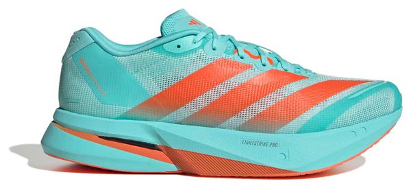 adidas Adizero Boston 13 Running Shoes, Blue/Orange, Men's
