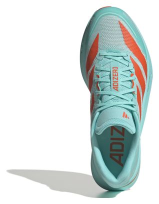 adidas Adizero Boston 13 Running Shoes, Blue/Orange, Men's