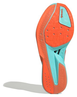 adidas Adizero Boston 13 Running Shoes, Blue/Orange, Men's