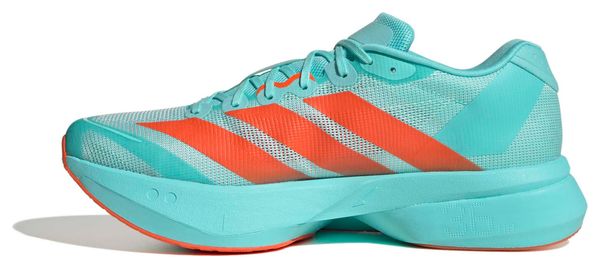 adidas Adizero Boston 13 Running Shoes, Blue/Orange, Men's