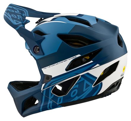 Casque Integral Troy Lee Designs Stage Mips Vector Bleu