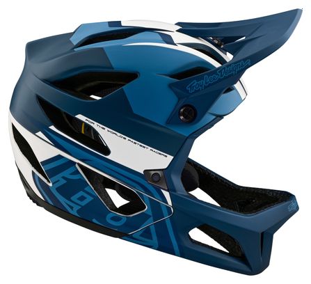 Troy Lee Designs Stage Mips Vector Blue Integral Helmet