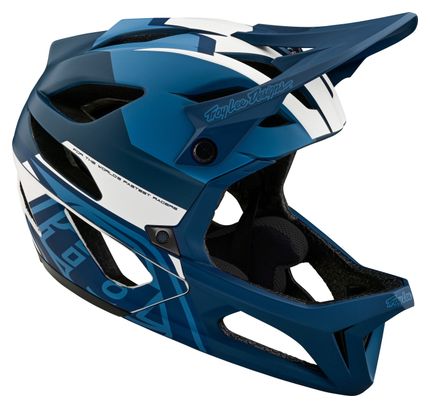 Casque Integral Troy Lee Designs Stage Mips Vector Bleu