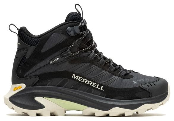 Chaussures de Randonnée Femme Merrell Moab Speed 2 Mid Gore-Tex Noir