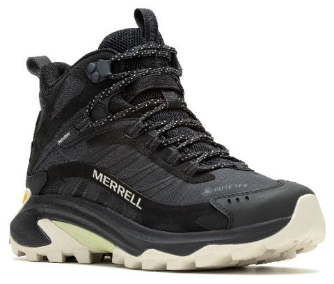 Chaussures de Randonnée Femme Merrell Moab Speed 2 Mid Gore-Tex Noir