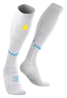 Calzini Compressport Full Recovery 2.0 Ironman 2026 Bianchi