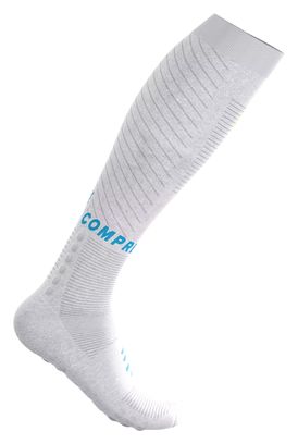 Calzini Compressport Full Recovery 2.0 Ironman 2026 Bianchi
