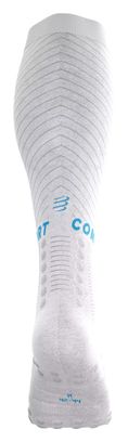 Calzini Compressport Full Recovery 2.0 Ironman 2026 Bianchi