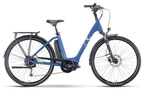 Husqvarna Eco City 3 City Bike elettrica Shimano Deore 9S 504 Wh 700 mm Blu 2021
