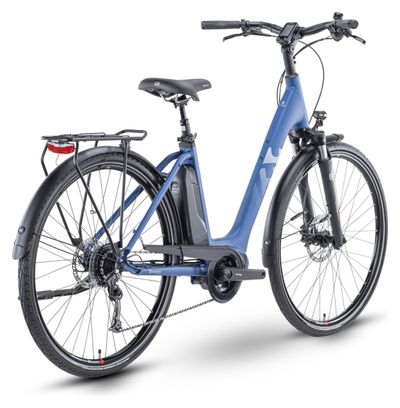 Husqvarna Eco City 3 City Bike elettrica Shimano Deore 9S 504 Wh 700 mm Blu 2021