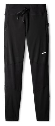 Brooks High Point Dames Lange Panty Zwart